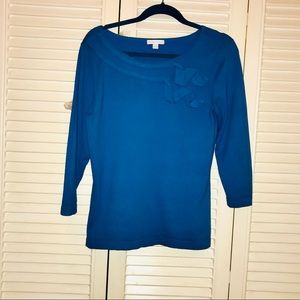 2/20 Adorable New York & CO Top 3/4 Sleeve